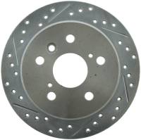 StopTech Select Sport Drilled and Slotted Brake Rotor Rear Right 227.44126R