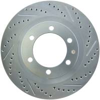 StopTech Select Sport Drilled and Slotted Brake Rotor Front Left 227.44127L