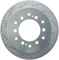 StopTech Select Sport Drilled and Slotted Brake Rotor Rear Right 227.44128R