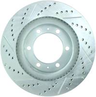 StopTech - StopTech Select Sport Drilled and Slotted Brake Rotor Front Left 227.44129L - Image 2