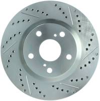 StopTech Select Sport Drilled and Slotted Brake Rotor Front Left 227.44146L