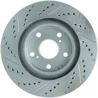 StopTech - StopTech Select Sport Drilled and Slotted Brake Rotor Front Left 227.44146L - Image 2