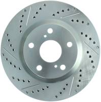 StopTech Select Sport Drilled and Slotted Brake Rotor Front Right 227.44146R