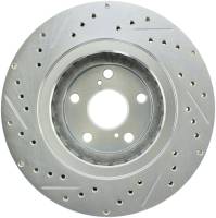 StopTech - StopTech Select Sport Drilled and Slotted Brake Rotor Front Left 227.44158L - Image 2