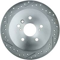 StopTech Select Sport Drilled and Slotted Brake Rotor Rear Right 227.44159R