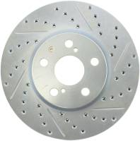 StopTech Select Sport Drilled and Slotted Brake Rotor Front Left 227.44160L