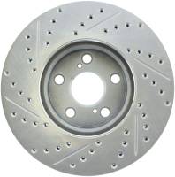 StopTech - StopTech Select Sport Drilled and Slotted Brake Rotor Front Left 227.44160L - Image 2