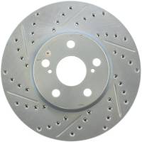 StopTech Select Sport Drilled and Slotted Brake Rotor Front Right 227.44160R