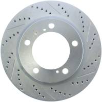 StopTech Select Sport Drilled and Slotted Brake Rotor Front Left 227.44162L