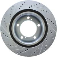 StopTech - StopTech Select Sport Drilled and Slotted Brake Rotor Front Left 227.44162L - Image 2