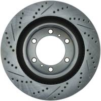 StopTech - StopTech Select Sport Drilled and Slotted Brake Rotor; Front Left - Image 2