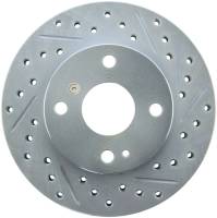 StopTech Select Sport Drilled and Slotted Brake Rotor Front Left 227.45034L