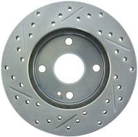 StopTech - StopTech Select Sport Drilled and Slotted Brake Rotor Front Left 227.45034L - Image 2