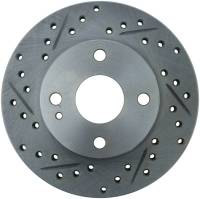 StopTech Select Sport Drilled and Slotted Brake Rotor Front Right 227.45034R