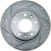 StopTech Select Sport Drilled and Slotted Brake Rotor Rear Right 227.45064R