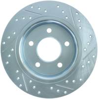 Stoptech - StopTech Select Sport Drilled and Slotted Brake Rotor Rear Right 227.45067R - Image 2