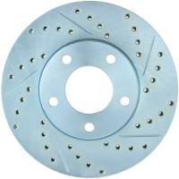 StopTech Select Sport Drilled and Slotted Brake Rotor Front Left 227.45068L