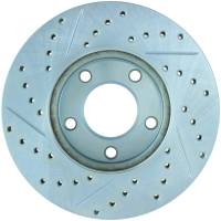 StopTech - StopTech Select Sport Drilled and Slotted Brake Rotor Front Left 227.45068L - Image 2