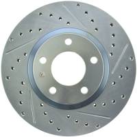 StopTech Select Sport Drilled and Slotted Brake Rotor Front Left 227.45069L