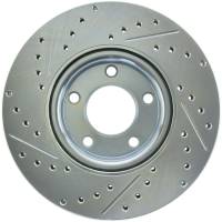 StopTech - StopTech Select Sport Drilled and Slotted Brake Rotor Front Left 227.45069L - Image 2