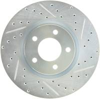 StopTech Select Sport Drilled and Slotted Brake Rotor Front Left 227.45078L