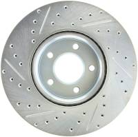 StopTech - StopTech Select Sport Drilled and Slotted Brake Rotor Front Left 227.45078L - Image 2