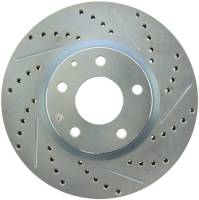 StopTech Select Sport Drilled and Slotted Brake Rotor Front Left 227.45084L