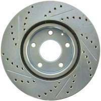 StopTech - StopTech Select Sport Drilled and Slotted Brake Rotor Front Left 227.45084L - Image 2