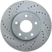 StopTech Select Sport Drilled and Slotted Brake Rotor Front Right 227.45084R