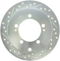 StopTech Select Sport Drilled and Slotted Brake Rotor Rear Right 227.46047R