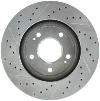 StopTech - StopTech Select Sport Drilled and Slotted Brake Rotor Front Left 227.46061L - Image 2