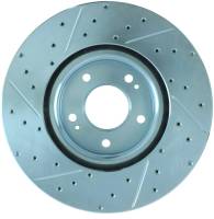 StopTech - StopTech Select Sport Drilled and Slotted Brake Rotor Front Left 227.46064L - Image 2