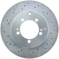 StopTech Select Sport Drilled and Slotted Brake Rotor Rear Right 227.46065R