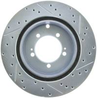 Stoptech - StopTech Select Sport Drilled and Slotted Brake Rotor Rear Right 227.46065R - Image 2