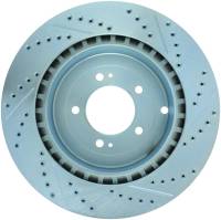 Stoptech - StopTech Select Sport Drilled and Slotted Brake Rotor Rear Right 227.46075R - Image 2