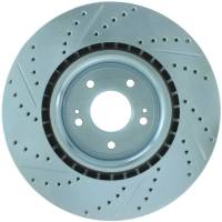 StopTech - StopTech Select Sport Drilled and Slotted Brake Rotor Front Left 227.46076L - Image 2