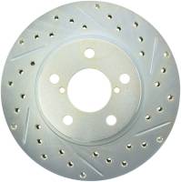 StopTech Select Sport Drilled and Slotted Brake Rotor Front Left 227.47010L