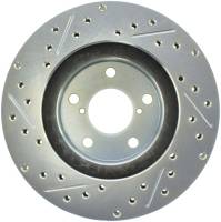 StopTech - StopTech Select Sport Drilled and Slotted Brake Rotor Front Left 227.47010L - Image 2