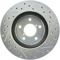 Stoptech - StopTech Select Sport Drilled and Slotted Brake Rotor Front Right 227.47010R - Image 2