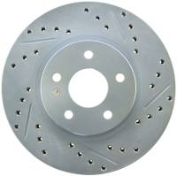 StopTech Select Sport Drilled and Slotted Brake Rotor Front Left 227.47012L