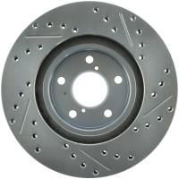 Stoptech - StopTech Select Sport Drilled and Slotted Brake Rotor Front Right 227.47012R - Image 2