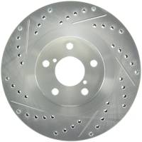 StopTech Select Sport Drilled and Slotted Brake Rotor Front Right 227.47018R