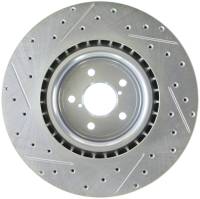 StopTech - StopTech Select Sport Drilled and Slotted Brake Rotor Front Left 227.47019L - Image 2