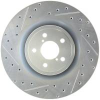 StopTech Select Sport Drilled and Slotted Brake Rotor Front Right 227.47019R