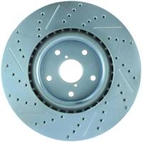 StopTech - StopTech Select Sport Drilled and Slotted Brake Rotor Front Left 227.47022L - Image 2