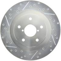 StopTech Select Sport Drilled and Slotted Brake Rotor Rear Right 227.47023R