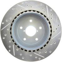 Stoptech - StopTech Select Sport Drilled and Slotted Brake Rotor Rear Right 227.47023R - Image 2