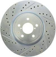 StopTech Select Sport Drilled and Slotted Brake Rotor Front Right 227.47024R