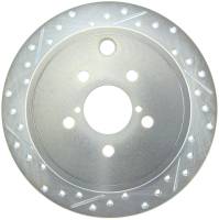 StopTech Select Sport Drilled and Slotted Brake Rotor Rear Right 227.47029R