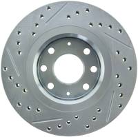 StopTech - StopTech Select Sport Drilled and Slotted Brake Rotor Front Left 227.49008L - Image 2